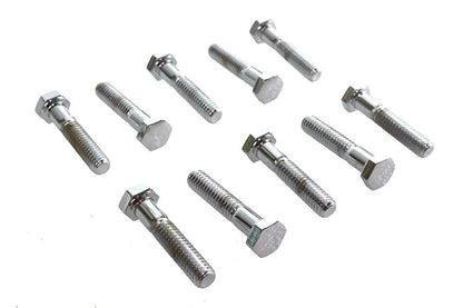 Colony HHC-614 Hex Cap Bolt, 5/16 inch-18 x 1-1/2 inch, Chrome Finish by Colony