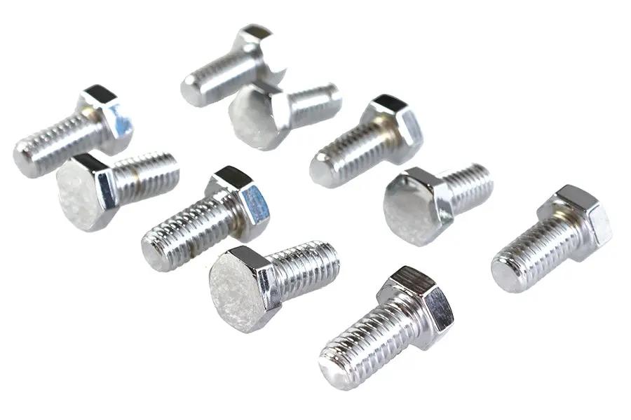 Colony HHC-618 Chrome Hex Cap Bolt 3/8 inch x 3/4 inch Coarse Thread by Colony