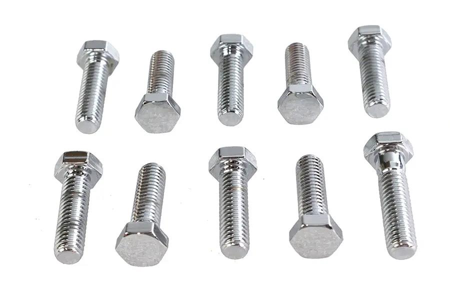 Colony HHC-620 Hex Cap Bolt, 3/8 inch-16 x 1-1/4 inch Chrome Finish by Colony