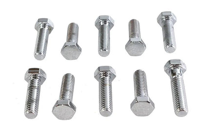 Colony HHC-620 Hex Cap Bolt, 3/8 inch-16 x 1-1/4 inch Chrome Finish by Colony