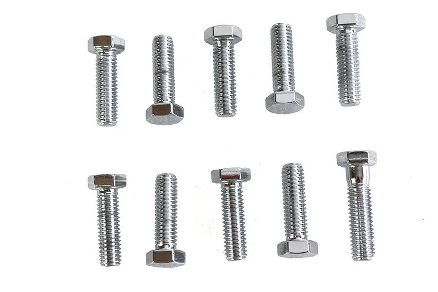 Colony HHC-620 Hex Cap Bolt, 3/8 inch-16 x 1-1/4 inch Chrome Finish by Colony