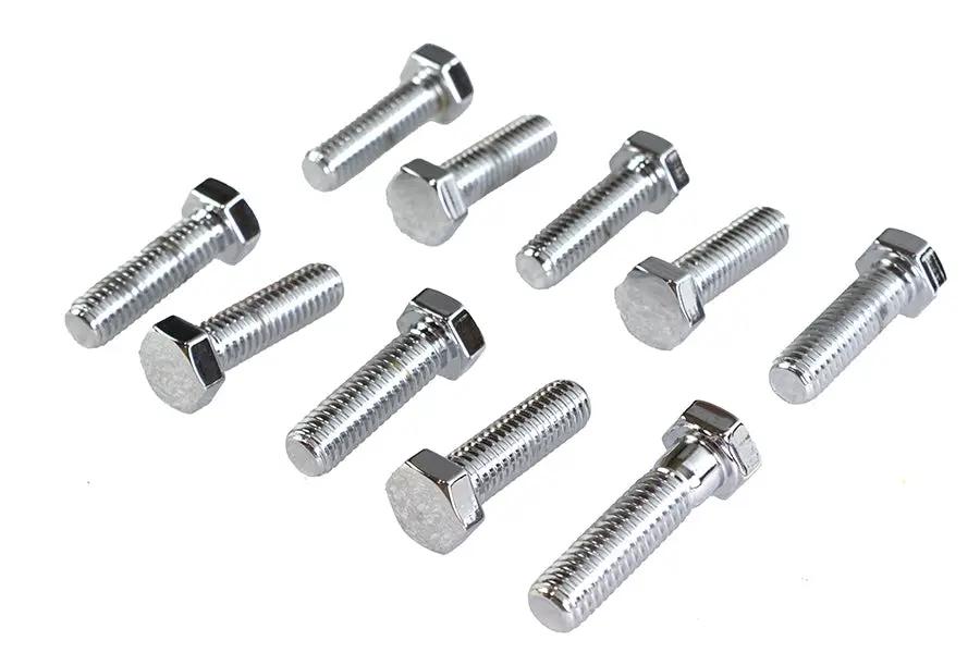 Colony HHC-620 Hex Cap Bolt, 3/8 inch-16 x 1-1/4 inch Chrome Finish by Colony