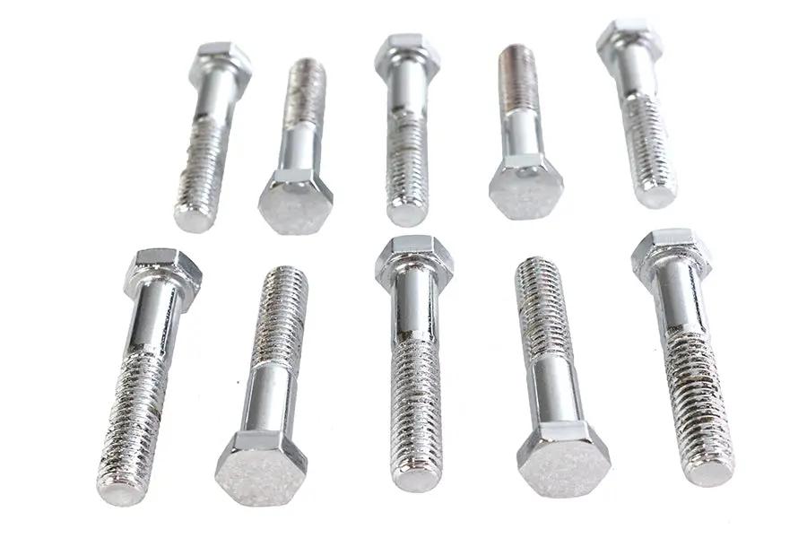 Colony HHC-623 Hex Cap Bolt 3/8 inch-16 x 2 inch Chrome Finish Coarse Thread by Colony