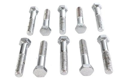 Colony HHC-623 Hex Cap Bolt 3/8 inch-16 x 2 inch Chrome Finish Coarse Thread by Colony