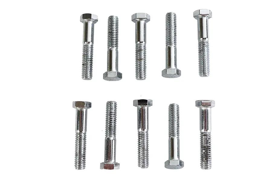 Colony HHC-623 Hex Cap Bolt 3/8 inch-16 x 2 inch Chrome Finish Coarse Thread by Colony