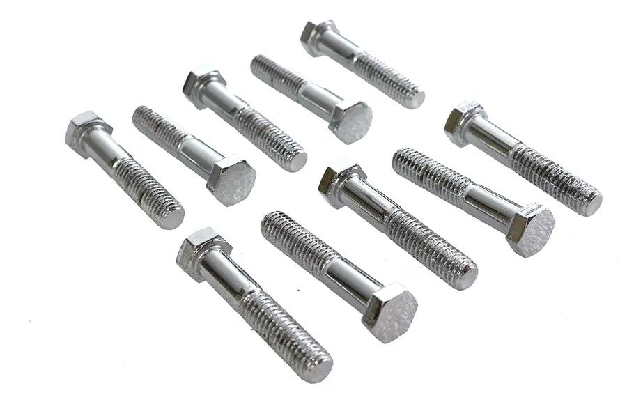 Colony HHC-623 Hex Cap Bolt 3/8 inch-16 x 2 inch Chrome Finish Coarse Thread by Colony