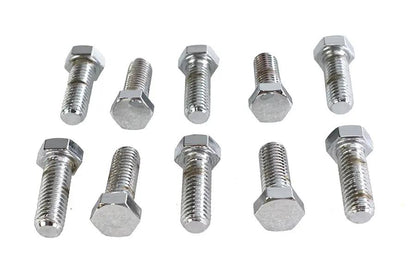 Colony HHC-625 Hex Cap Bolt 7/16 inch-14 x 1-1/4 inch with Chrome Finish by Colony