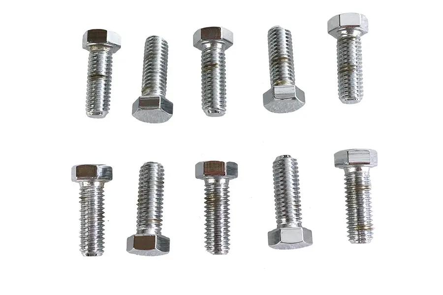 Colony HHC-625 Hex Cap Bolt 7/16 inch-14 x 1-1/4 inch with Chrome Finish by Colony