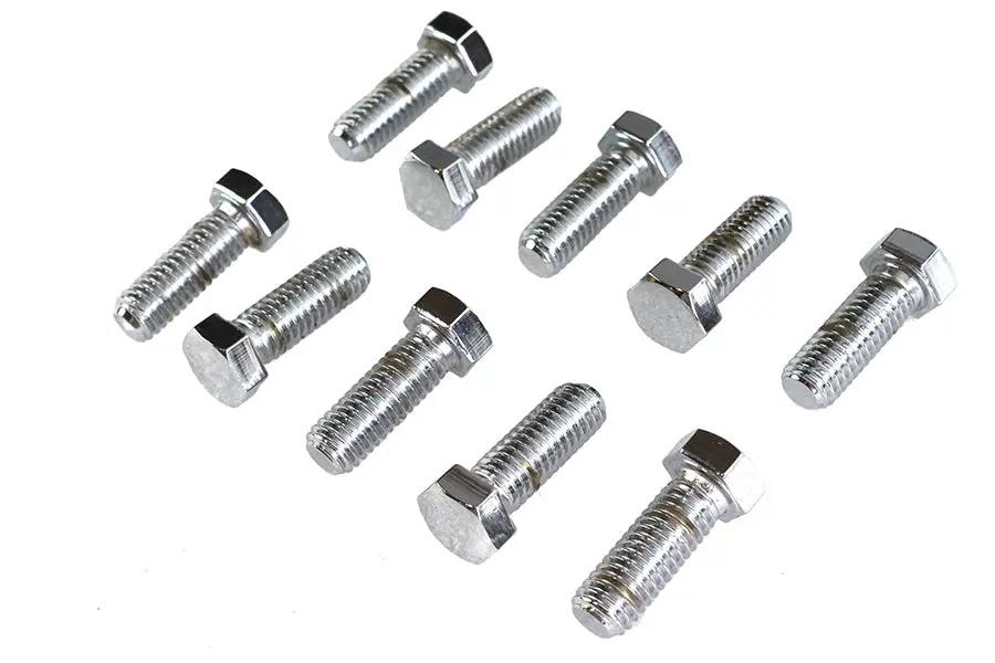 Colony HHC-625 Hex Cap Bolt 7/16 inch-14 x 1-1/4 inch with Chrome Finish by Colony