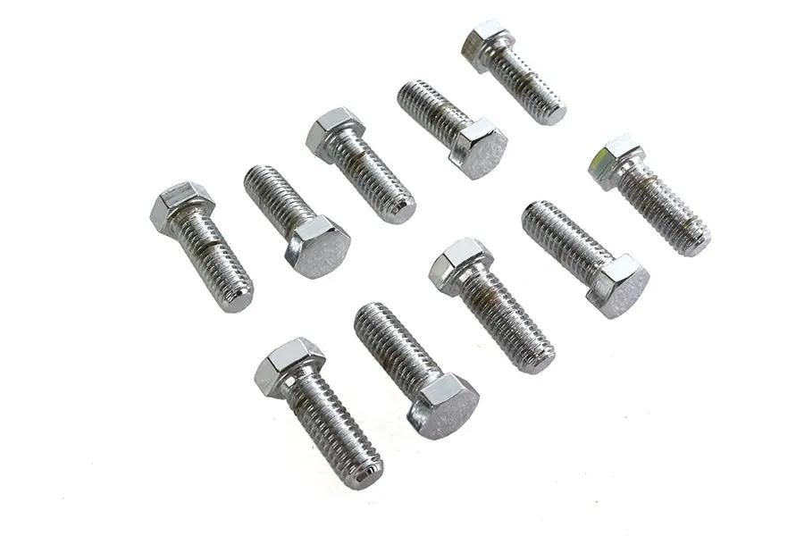 Colony HHC-625 Hex Cap Bolt 7/16 inch-14 x 1-1/4 inch with Chrome Finish by Colony