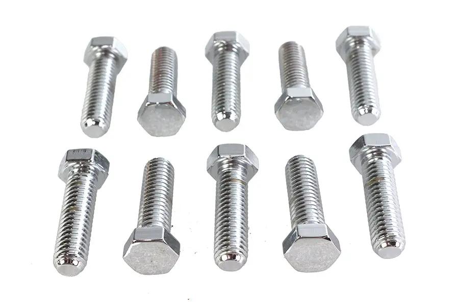 Colony HHC-626 Hex Cap Bolt 7/16 inch-14 x 1-1/2 inch with Chrome Finish by Colony