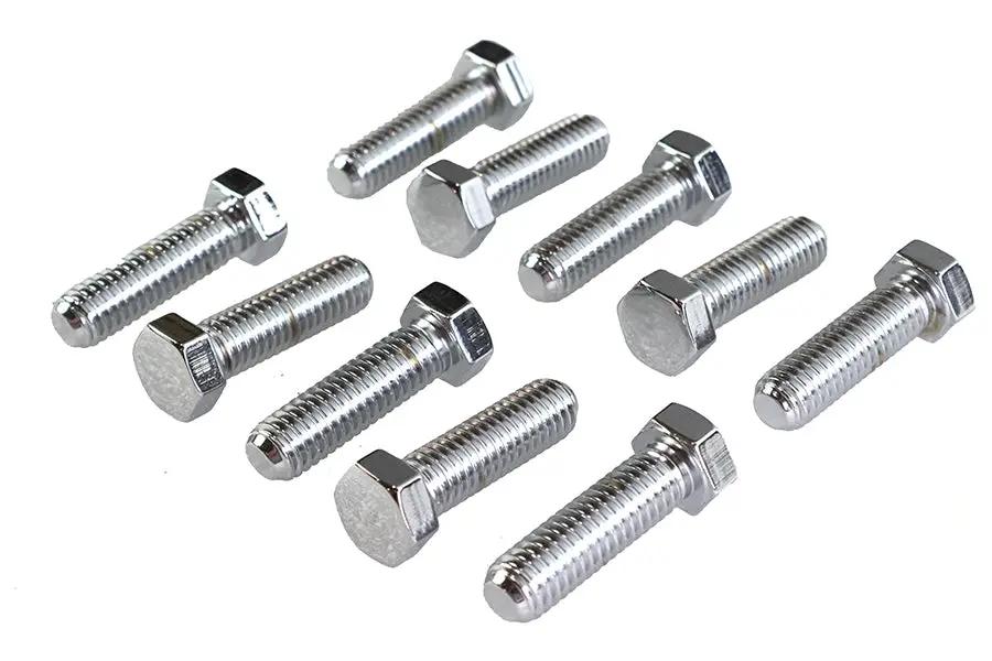 Colony HHC-626 Hex Cap Bolt 7/16 inch-14 x 1-1/2 inch with Chrome Finish by Colony