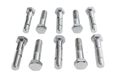 Gardner-Westcott Hex Cap Bolt 1/2 inch-13 x 2-1/4 inch Chrome Finish, Coarse Thread - Pack of 1 by Gardner-Westcott