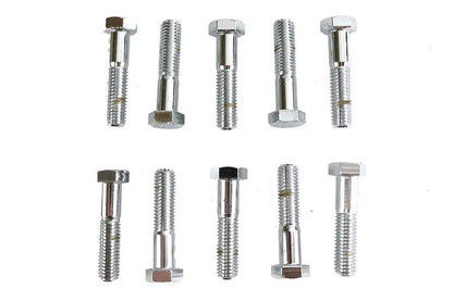 Gardner-Westcott Hex Cap Bolt 1/2 inch-13 x 2-1/4 inch Chrome Finish, Coarse Thread - Pack of 1 by Gardner-Westcott