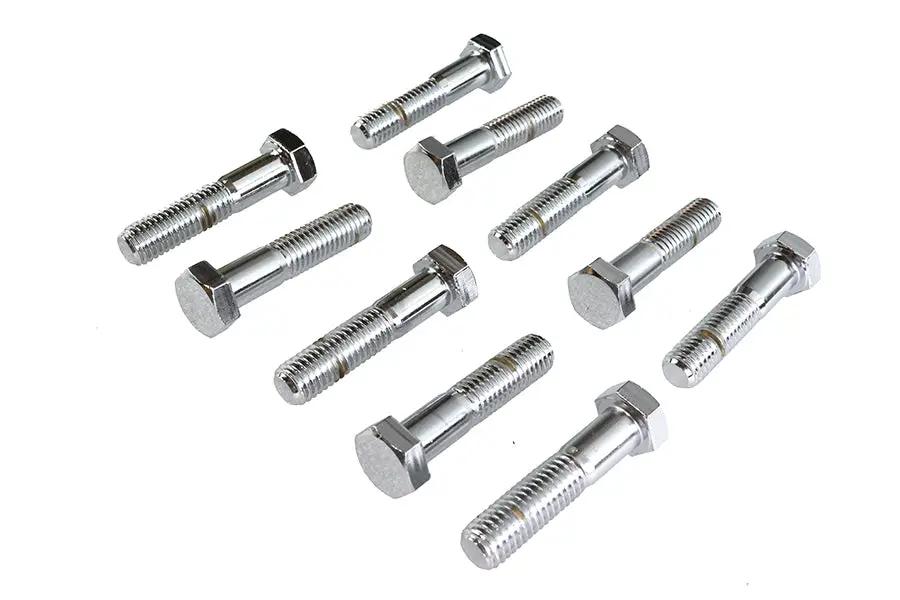 Gardner-Westcott Hex Cap Bolt 1/2 inch-13 x 2-1/4 inch Chrome Finish, Coarse Thread - Pack of 1 by Gardner-Westcott