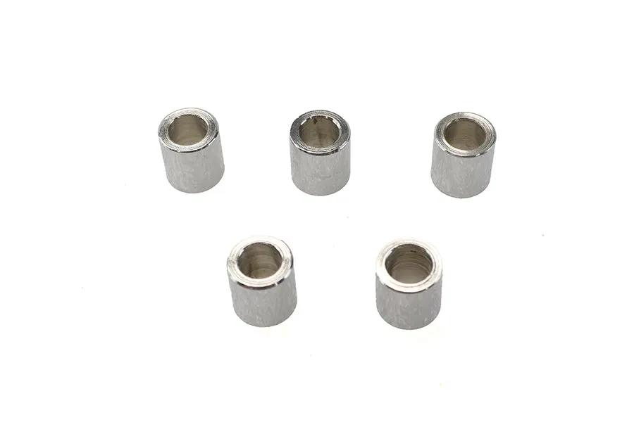 Gardner-Westcott Chrome Steel Spacers 5/16 inch Inner Diameter, 1/2 inch Outer Diameter, 17/32 inch Length - Pack of 5 by Gardner-Westcott