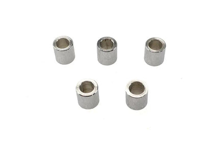 Gardner-Westcott Chrome Steel Spacers 5/16 inch Inner Diameter, 1/2 inch Outer Diameter, 17/32 inch Length - Pack of 5 by Gardner-Westcott