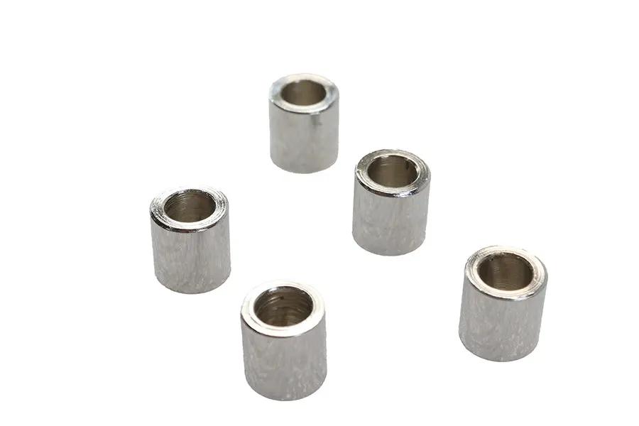 Gardner-Westcott Chrome Steel Spacers 5/16 inch Inner Diameter, 1/2 inch Outer Diameter, 17/32 inch Length - Pack of 5 by Gardner-Westcott
