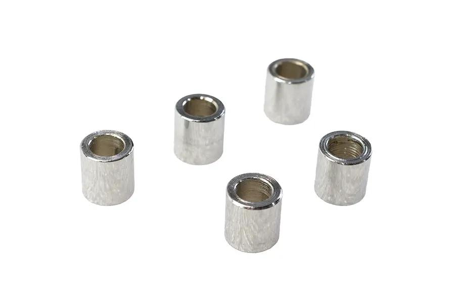 Gardner-Westcott Chrome Steel Spacers 5/16 inch Inner Diameter, 1/2 inch Outer Diameter, 17/32 inch Length - Pack of 5 by Gardner-Westcott