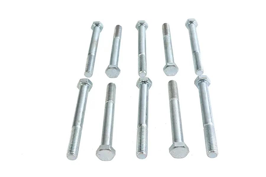 Gardner-Westcott Hex Cap Bolt Zinc Finish 3/8 inch x 3-1/2 inch, Coarse Thread, Pack of 10 by Gardner-Westcott