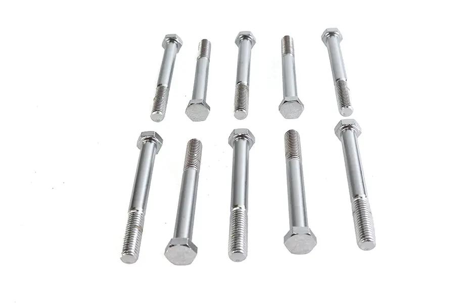 Gardner-Westcott Hex Cap Bolt Chrome 3/8 inch x 3-1/2 inch - Durable Coarse Thread Fastener by Gardner-Westcott