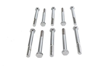 Gardner-Westcott Hex Cap Bolt Chrome 3/8 inch x 3-1/2 inch - Durable Coarse Thread Fastener by Gardner-Westcott
