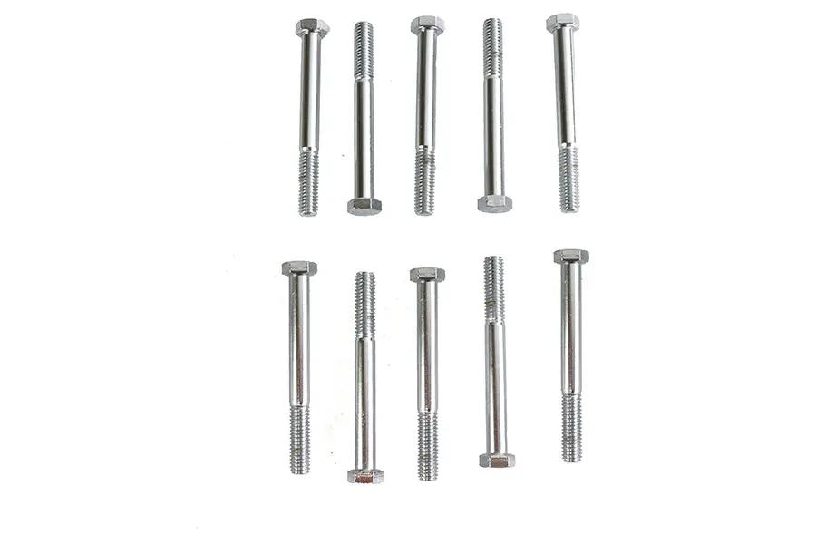 Gardner-Westcott Hex Cap Bolt Chrome 3/8 inch x 3-1/2 inch - Durable Coarse Thread Fastener by Gardner-Westcott