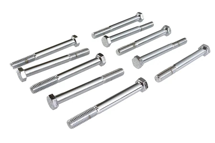 Gardner-Westcott Hex Cap Bolt Chrome 3/8 inch x 3-1/2 inch - Durable Coarse Thread Fastener by Gardner-Westcott