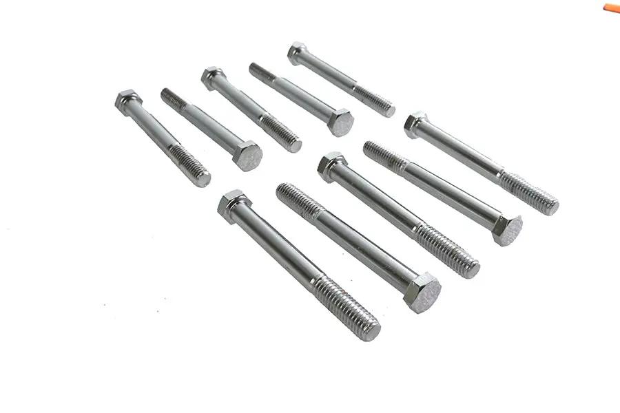 Gardner-Westcott Hex Cap Bolt Chrome 3/8 inch x 3-1/2 inch - Durable Coarse Thread Fastener by Gardner-Westcott
