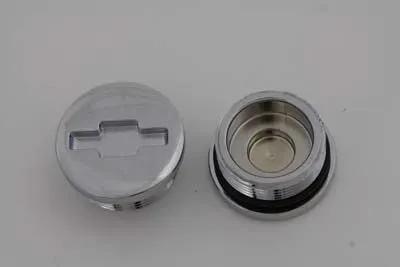V-Twin Primary Cover Cap Set Chrome for Harley Davidson XL Models by V-Twin