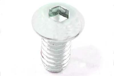 Colony BHC-828 Allen Button Head Screws, Chrome Finish, 1/4 inch x 1/2 inch Coarse Threads by Colony