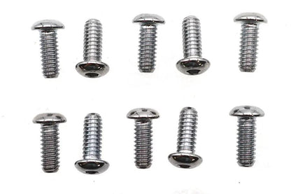 Colony BHC-829 Allen Button Head Bolt Chrome 1/4 inch x 5/8 inch for Harley Davidson FL Models by Colony