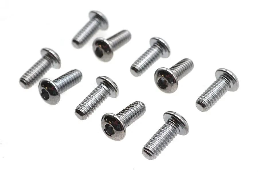Colony BHC-829 Allen Button Head Bolt Chrome 1/4 inch x 5/8 inch for Harley Davidson FL Models by Colony