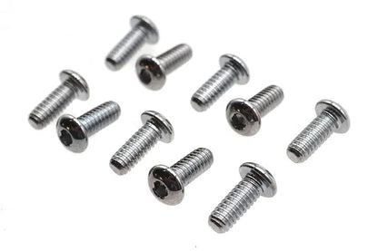 Colony BHC-829 Allen Button Head Bolt Chrome 1/4 inch x 5/8 inch for Harley Davidson FL Models by Colony