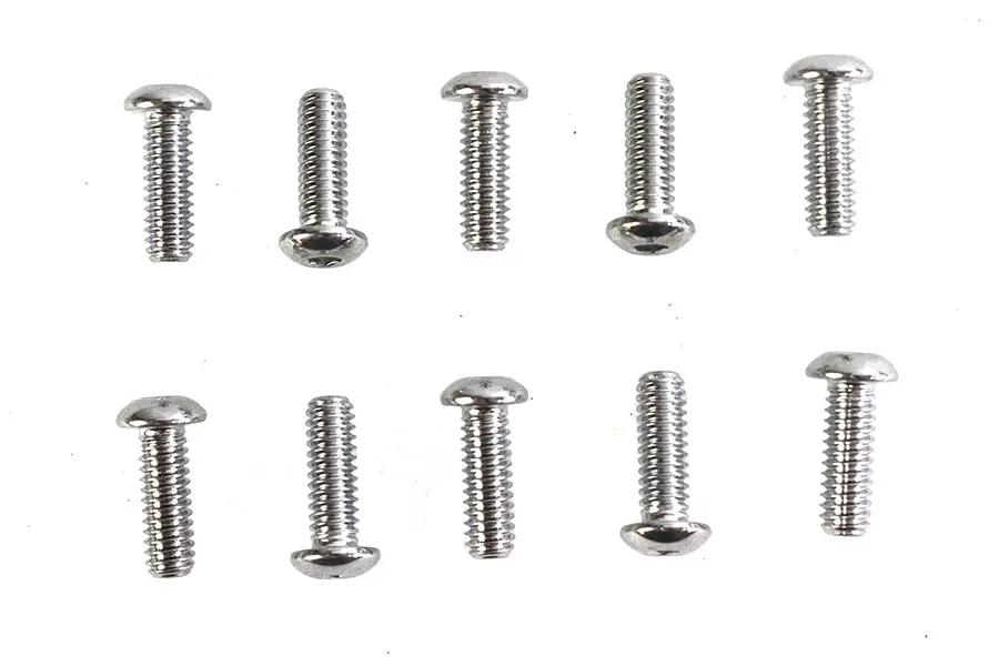 Colony BHC-830 Allen Button Head Screws, Chrome Finish, 1/4 inch x 3/4 inch by Colony