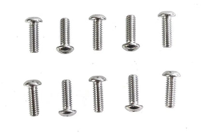 Colony BHC-830 Allen Button Head Screws, Chrome Finish, 1/4 inch x 3/4 inch by Colony
