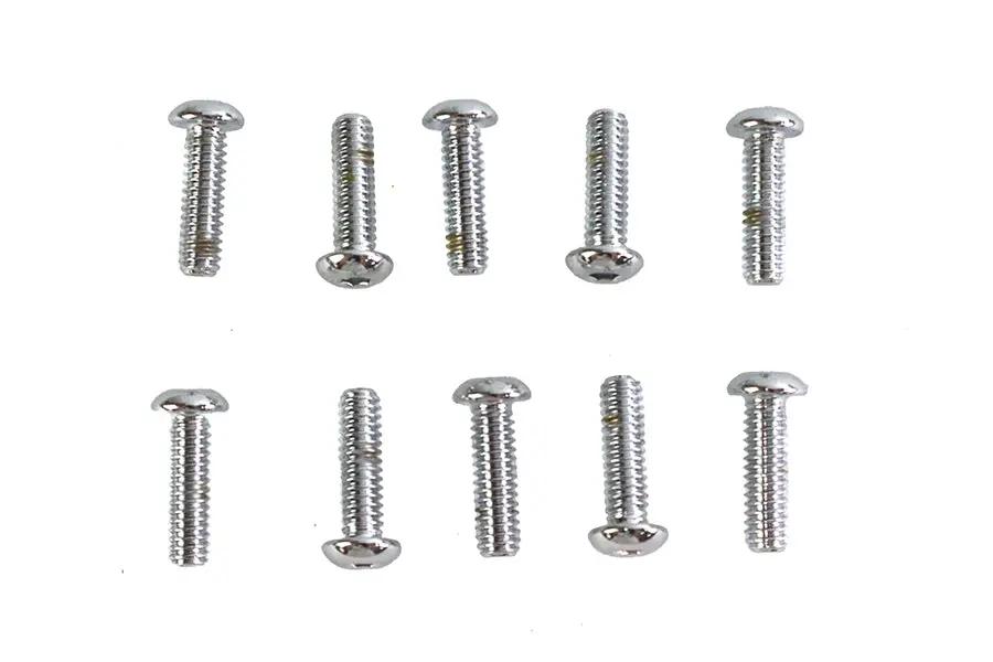 Colony BHC-831 Allen Button Head Screws, 1/4 inch x 7/8 inch, Chrome Finish, Coarse Threads by Colony