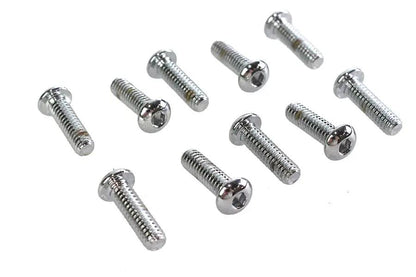 Colony BHC-831 Allen Button Head Screws, 1/4 inch x 7/8 inch, Chrome Finish, Coarse Threads by Colony