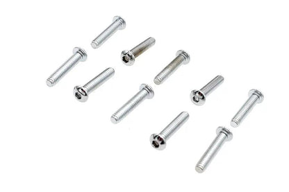 Colony BHC-834 Allen Button Head Screws, Chrome Finish, 1/4 inch x 1-1/4 inch by Colony