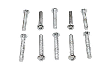 Gardner-Westcott Allen Button Head Screws, Chrome Finish, 1/4 inch x 1-3/4 inch, Part #13222 by Gardner-Westcott