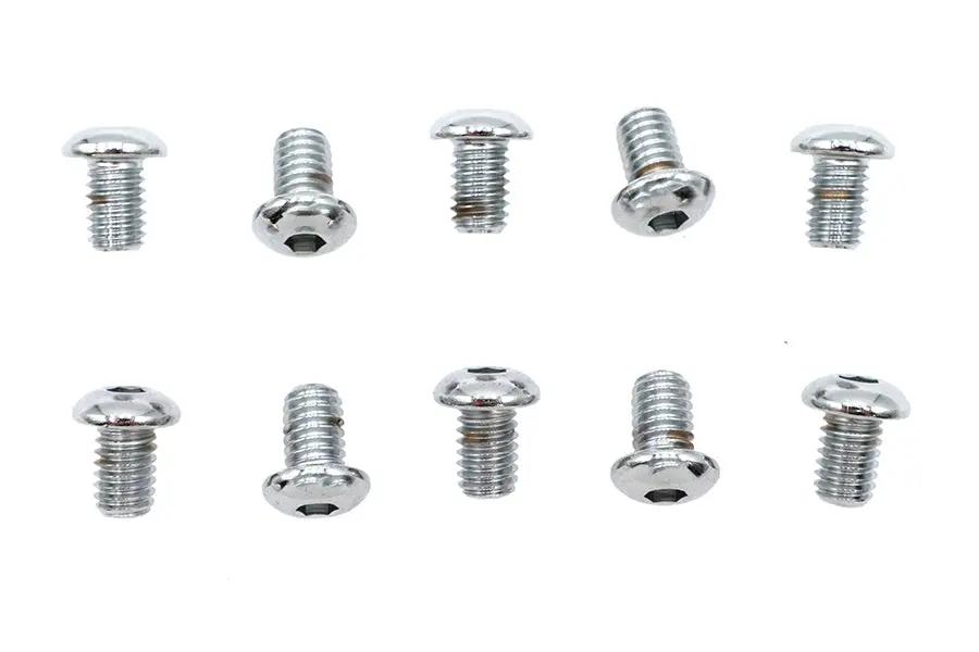 Gardner-Westcott Allen Button Head Screws Chrome 5/16 inch x 1/2 inch, Part Number 13270 by Gardner-Westcott
