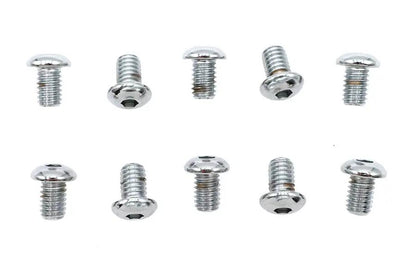 Gardner-Westcott Allen Button Head Screws Chrome 5/16 inch x 1/2 inch, Part Number 13270 by Gardner-Westcott