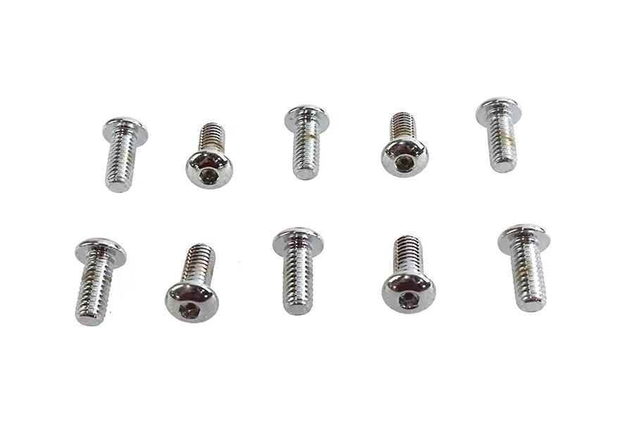 Colony BHC-841 Allen Button Head Screws, Chrome Finish, 5/16 inch x 3/4 inch by Colony