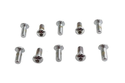 Colony BHC-841 Allen Button Head Screws, Chrome Finish, 5/16 inch x 3/4 inch by Colony