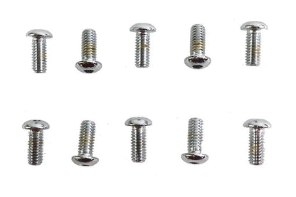 Colony BHC-841 Allen Button Head Screws, Chrome Finish, 5/16 inch x 3/4 inch by Colony