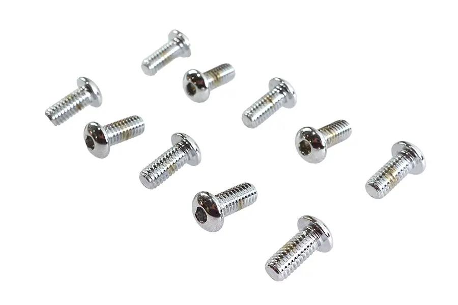 Colony BHC-841 Allen Button Head Screws, Chrome Finish, 5/16 inch x 3/4 inch by Colony