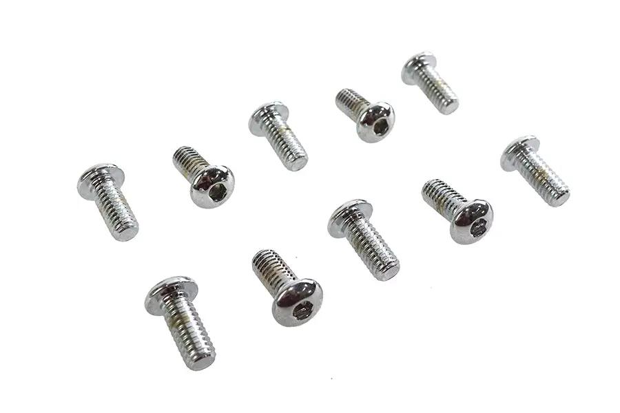 Colony BHC-841 Allen Button Head Screws, Chrome Finish, 5/16 inch x 3/4 inch by Colony