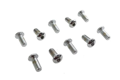 Colony BHC-841 Allen Button Head Screws, Chrome Finish, 5/16 inch x 3/4 inch by Colony