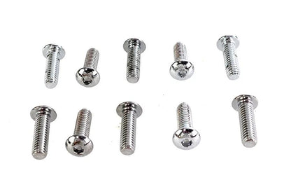 Colony BHC-843 Allen Button Head Screws, 5/16 inch x 1 inch, Chrome Finish by Colony