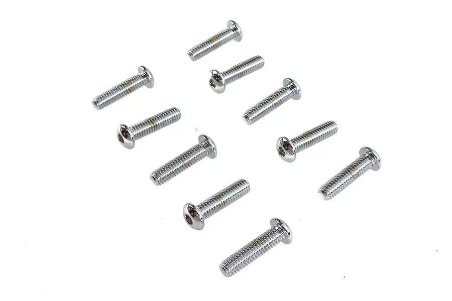 Colony BHC-844 Allen Button Head Screws, Chrome Finish, 5/16 inch x 1-1/4 inch by Colony